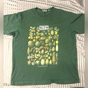 Kith Shirt- with Fruit Green